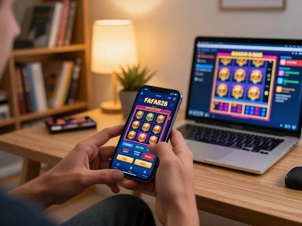 Engaging gameplay on FAFA828 app, highlighting mobile gaming experience and strategy.