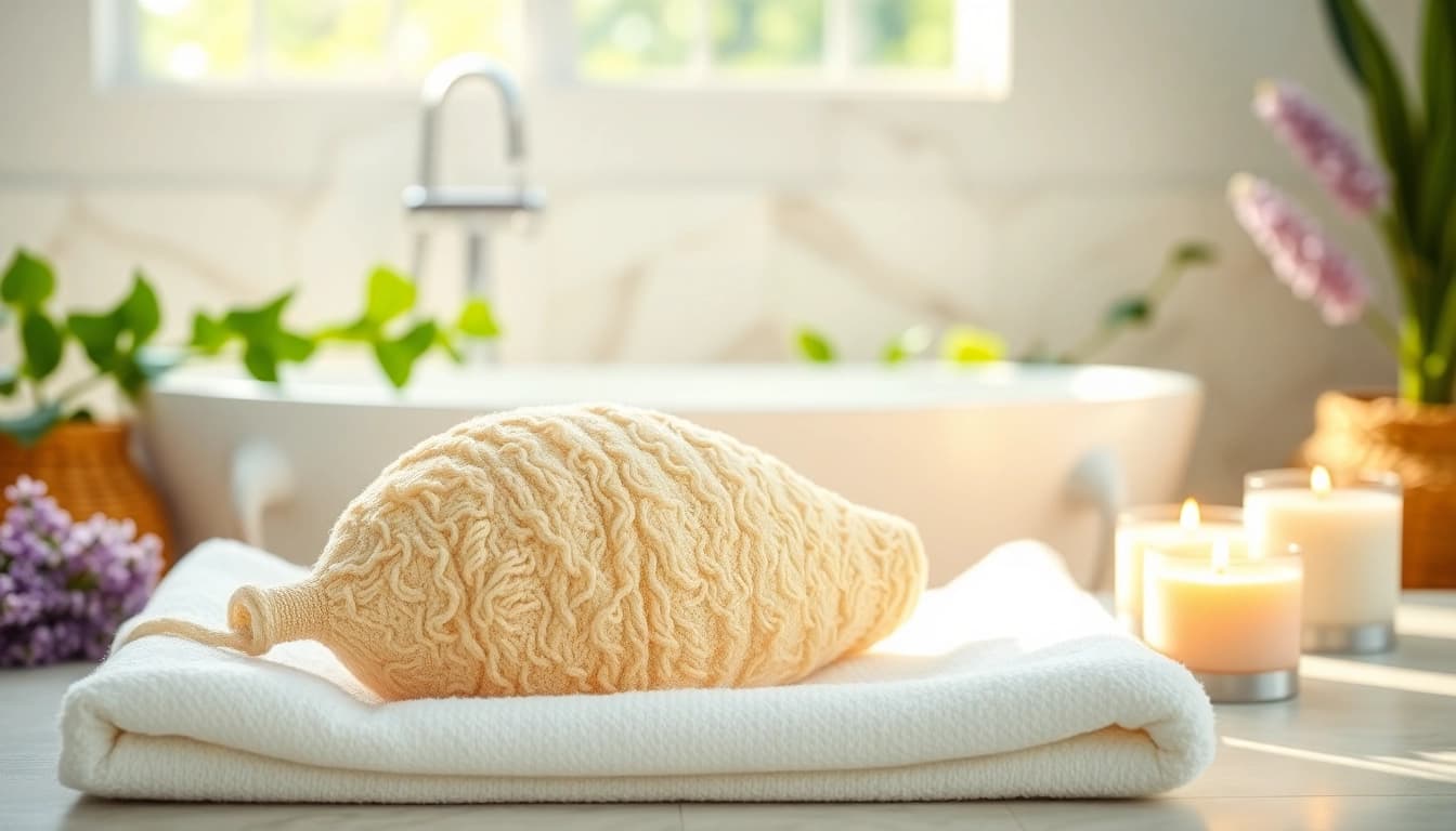 Transform your shower experience with the best back loofah, known for its unique texture and gentle cleansing properties.