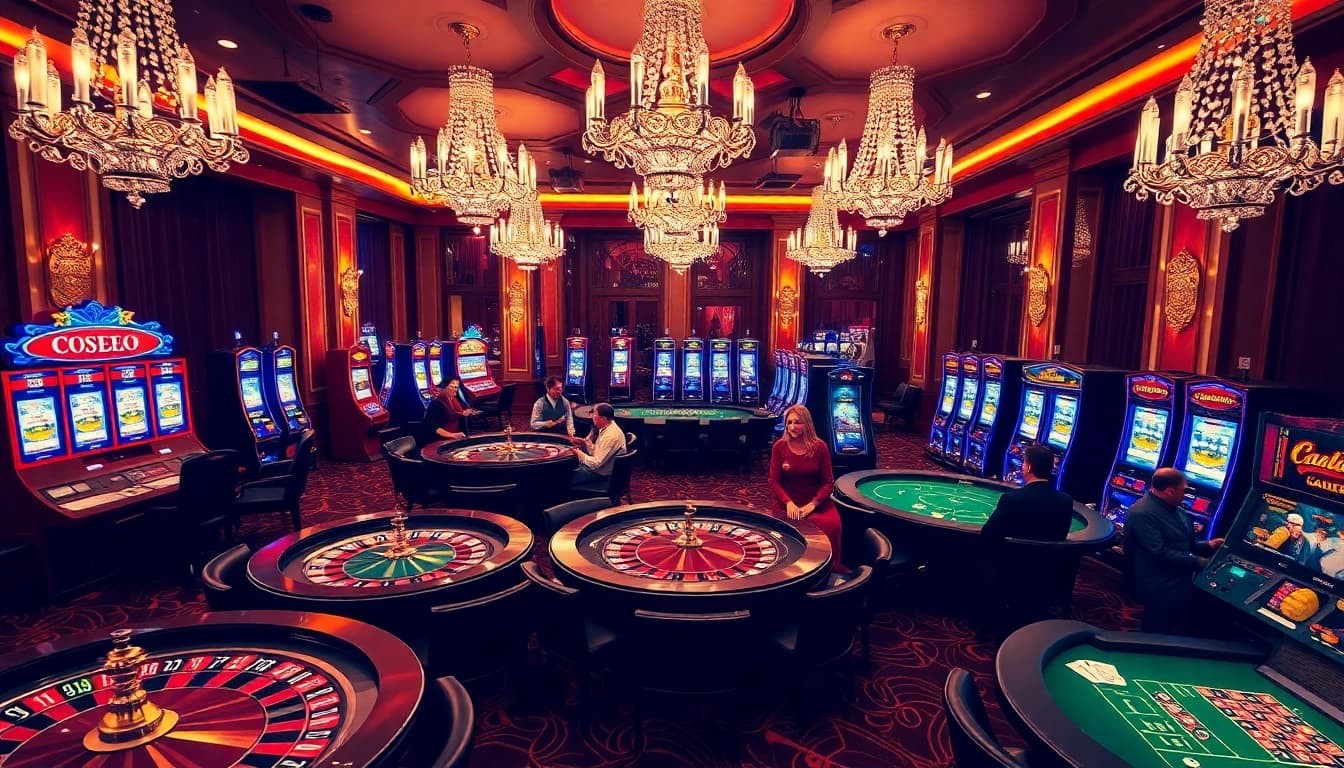 Vivez l'excitation du meilleur casino en ligne avec des jeux de table captivants et des machines à sous vibrantes.