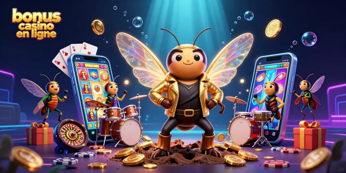 Jouez avec le bonus casino en ligne et découvrez des jeux passionnants dans un monde animé.
