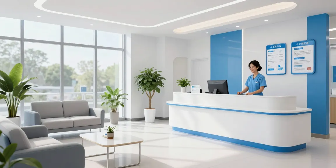 Health insurance networks and medical services at a modern healthcare facility