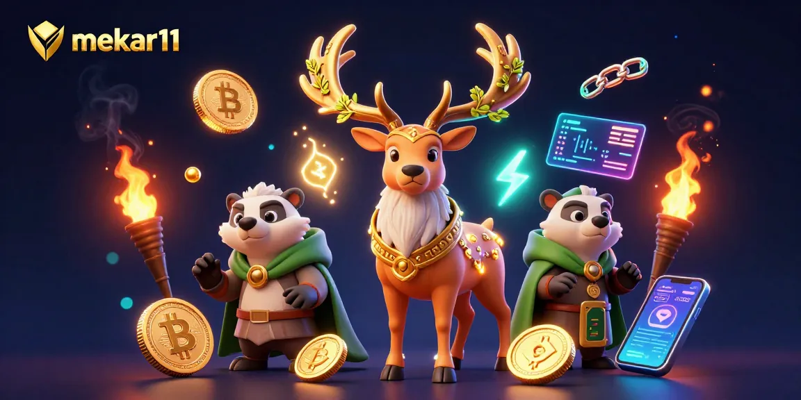 Engage in thrilling gaming adventures with mekar11's vibrant 3D fantasy casino illustration.