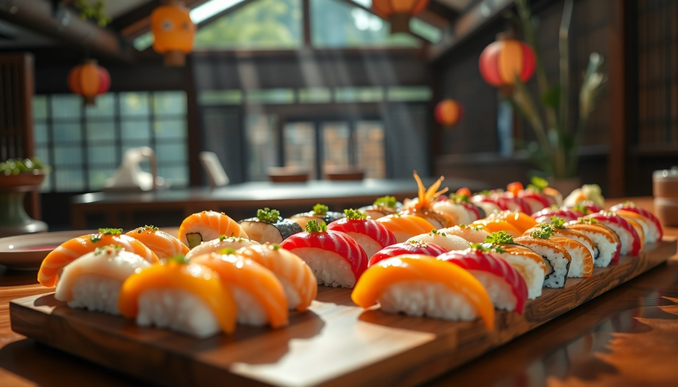 Temukan slot depo 1k dengan sajian sushi yang menggugah selera dan suasana tradisional Jepang.