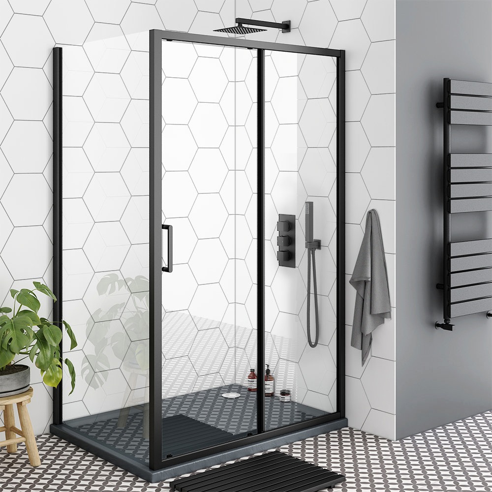 Durable Shower Screens Semi Frameless with Aluminium Frames