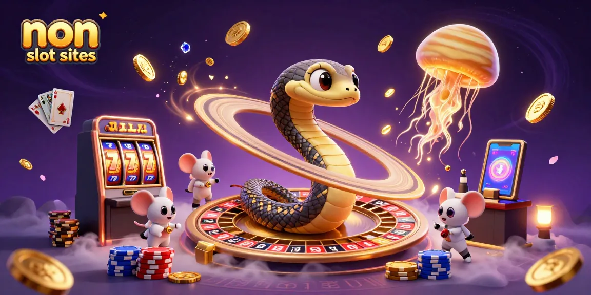 Engage with non UK slot sites in a vibrant 3D cosmic casino adventure.