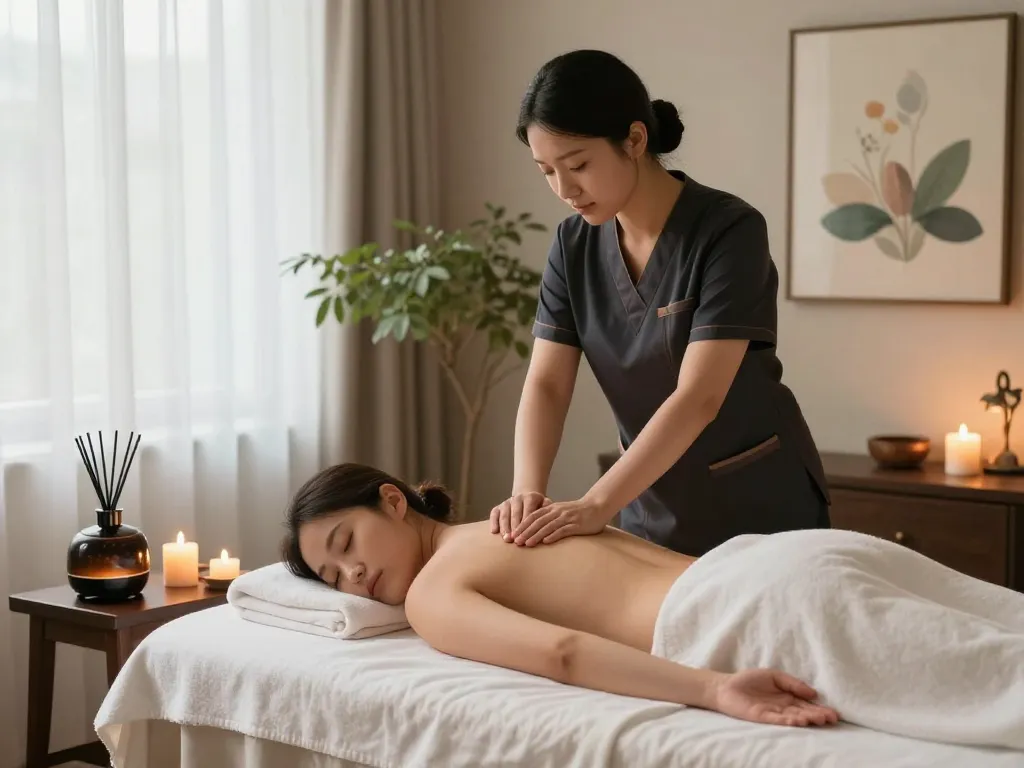Swedish massage experience at https://www.makangs.com/region/국내/서울-/마사지-스웨디시, showcasing relaxation and wellness in a tranquil spa.