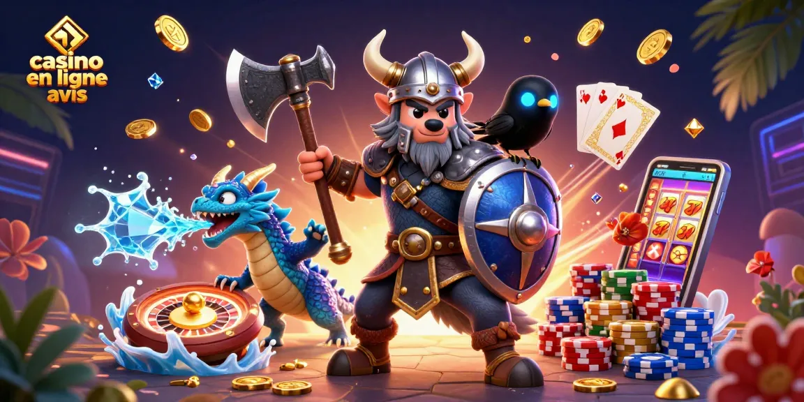 Évaluez les meilleurs casinos en ligne avis avec le dragon, le loup et les jetons de poker.