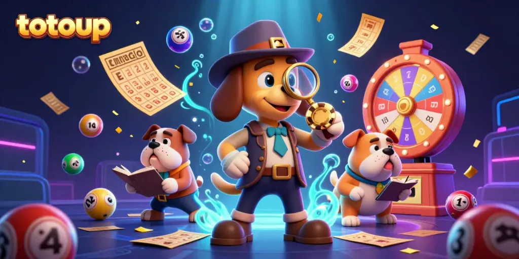 Engage with totoup to uncover golden poker chips and prizes as you explore a vibrant casino world.