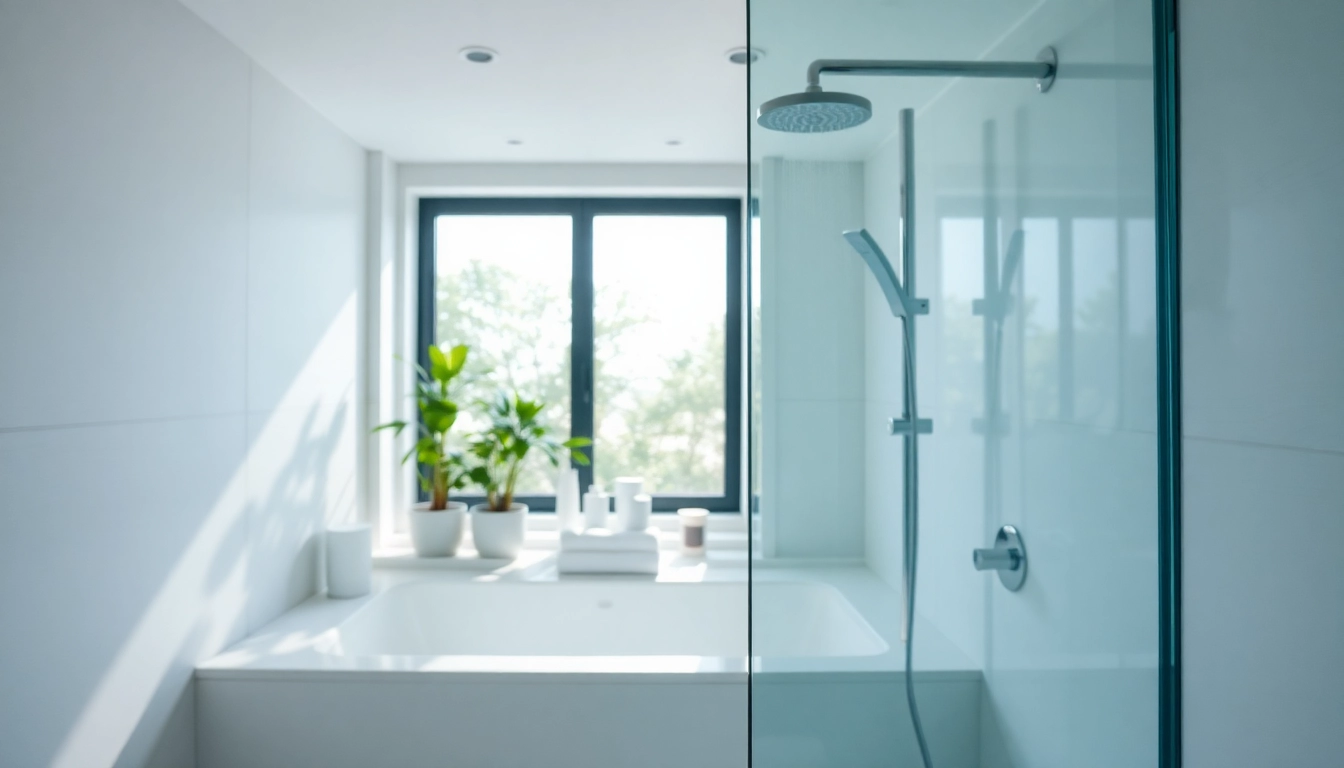 Transform your bathroom with elegant showers au showcasing luxury and sophistication.
