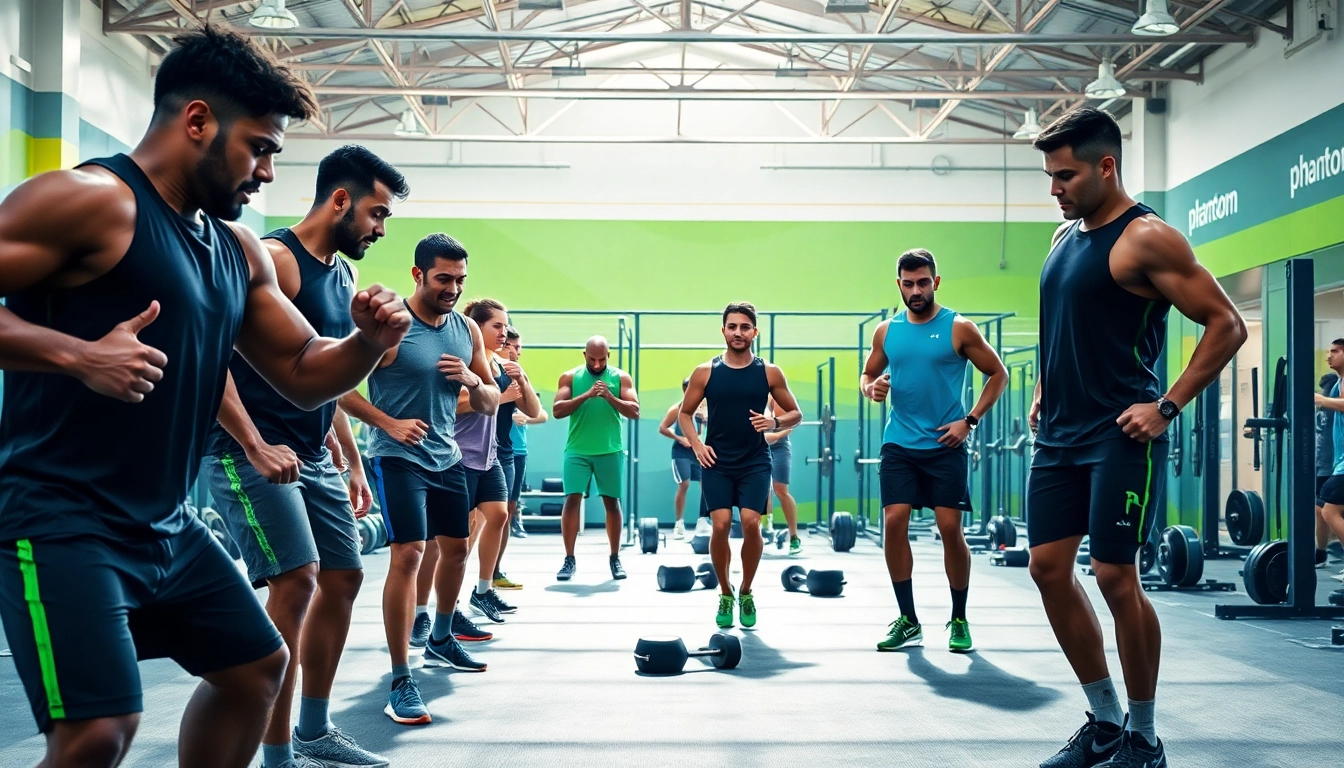 Phantom athletics gear enhances professional athletes' performance in a dynamic training environment.