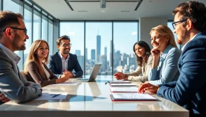 Engaging meeting with independent wealth management firm San Antonio discussing financial strategies.