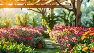 Colmenas con marcadores de colmenas coloridos, resaltando su orden y organización.