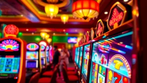 Aksi menarik pada mesin slot pakde4d slot yang menarik perhatian pemain di kasino.