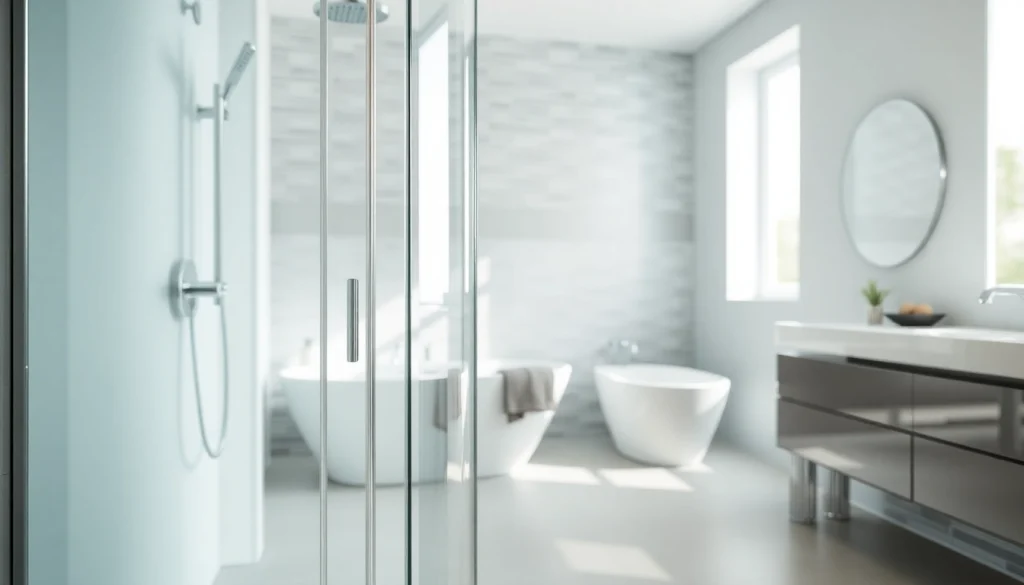 Erleben Sie die elegante sonni Duschkabine in einem modernen Badezimmer-Design.