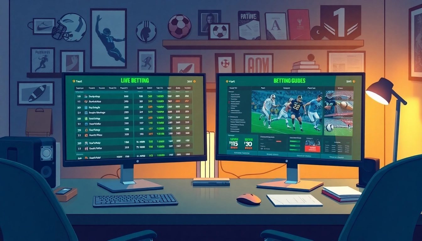 Engage in the excitement of the best sports betting sites Mexico with a modern sports betting setup.