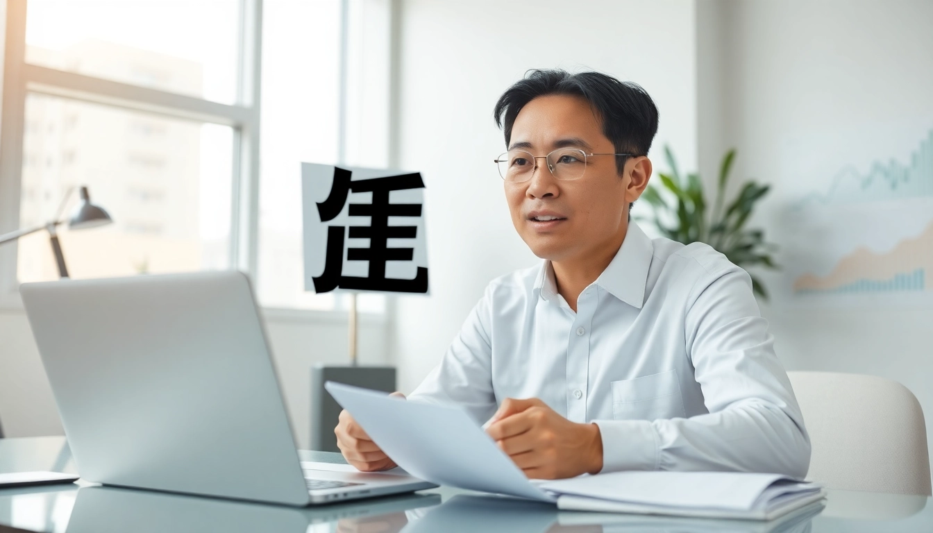 카드깡에 대한 전문적인 설명을 하는 금융 상담사의 모습