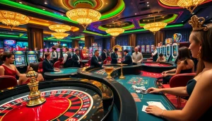 Engaging players at https://jun88buzz.info/ with exciting table games and a luxurious casino atmosphere.