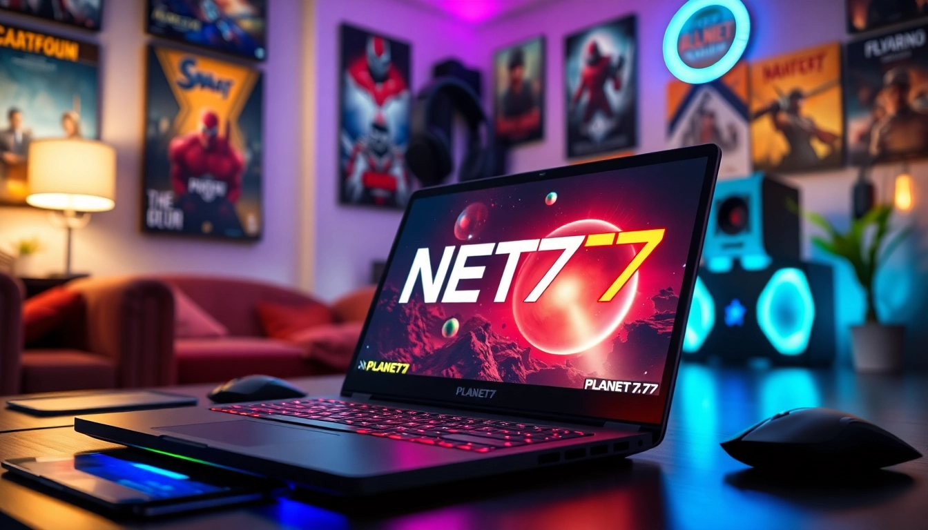 Rasakan keseruan dengan permainan PLANET77 game yang mengasyikkan di latar modern.