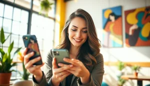 Engaging moment showcasing paid links for Instagram creators in a vibrant setting.