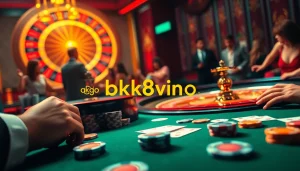 Experience thrilling interactions at bk8vn.io with luxurious casino tables and vibrant gaming action.