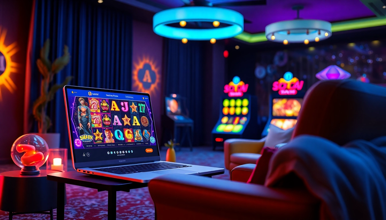 Experience Kode4d online gaming with vibrant slot graphics and a welcoming atmosphere.
