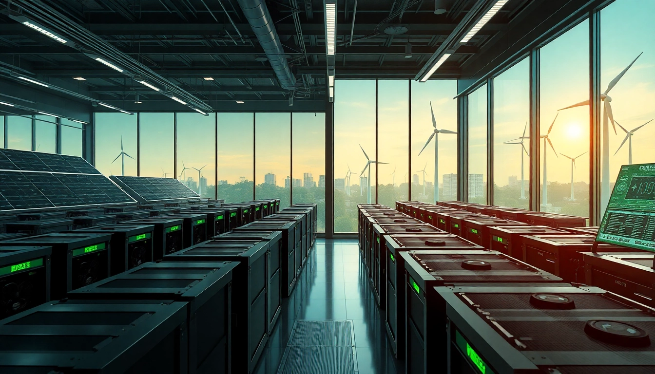 Explore cloud mining technology with a state-of-the-art renewable energy-powered cryptocurrency mining farm.