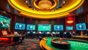 Experience thrilling ta88 bóng đá sports betting in a luxurious casino atmosphere.