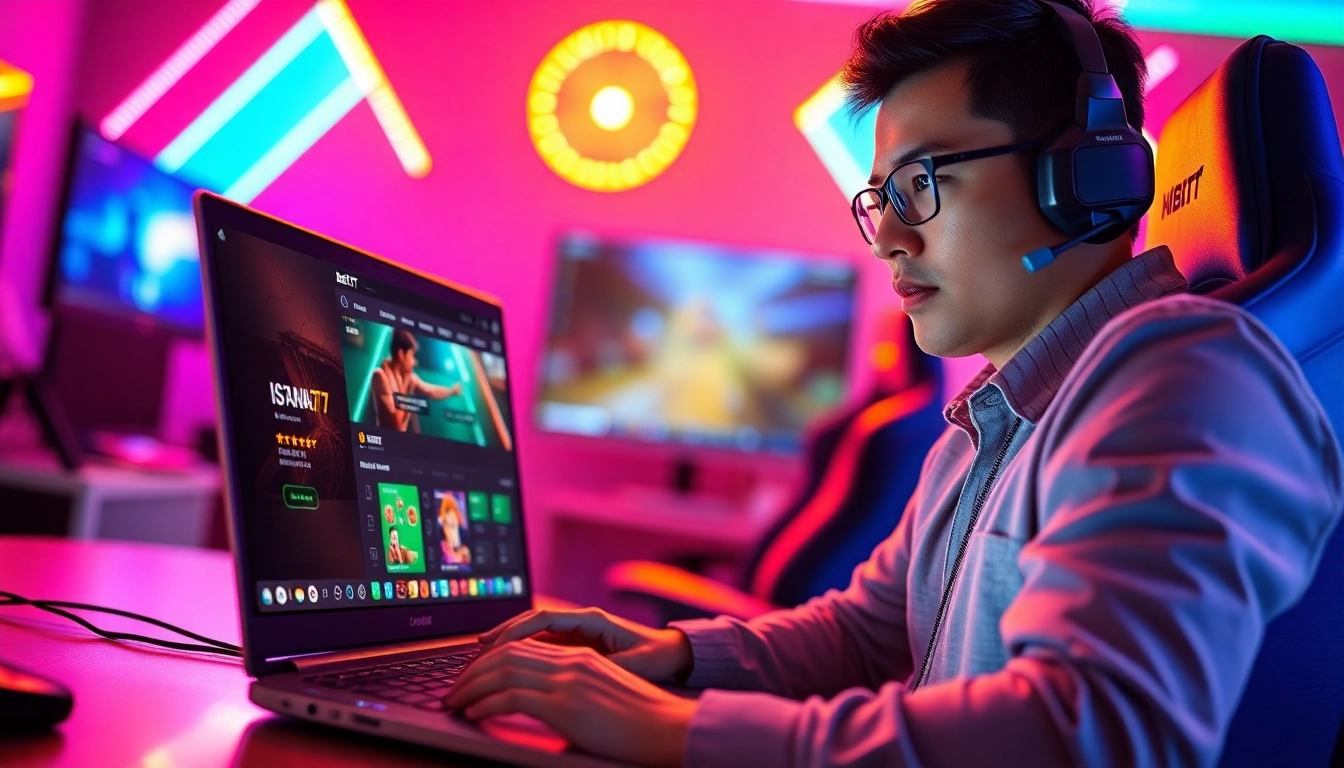 Permainan istana777 bet yang mendebarkan dalam suasana gamer yang stylish dan inovatif