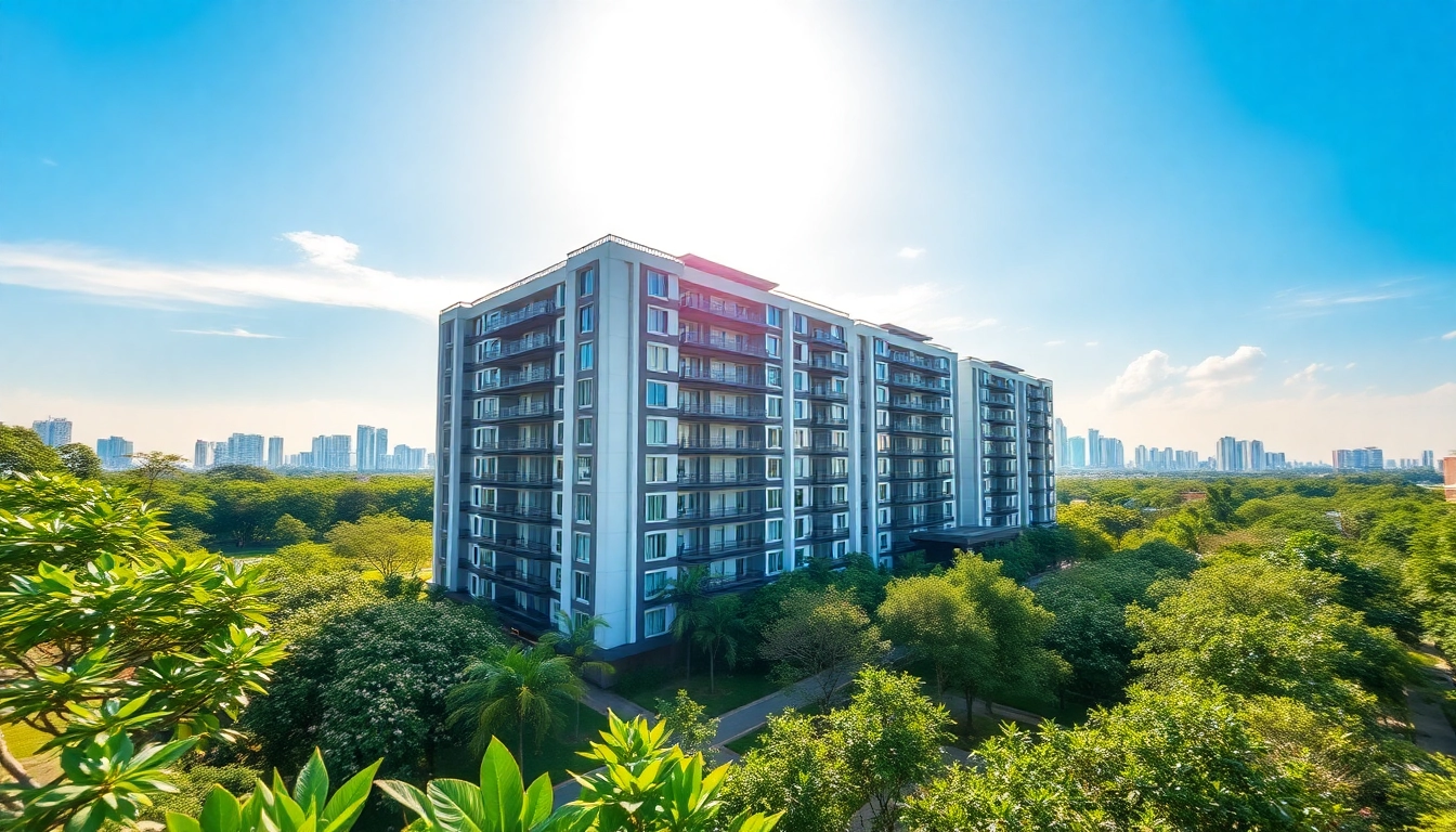 Showcasing the Rivelle EC at tampines st 95 ec with contemporary architecture and lush landscaping.