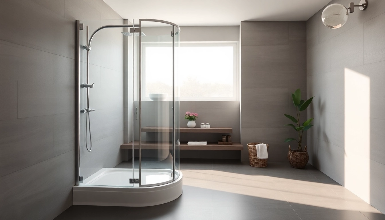 Die duschkabine 100x100 bietet elegantes Design und Komfort in Ihrem modernen Badezimmer.