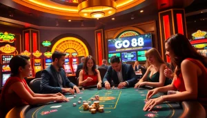 Experience the excitement of winning at GO88, where gamblers enjoy high-stakes poker and stunning slot machines.