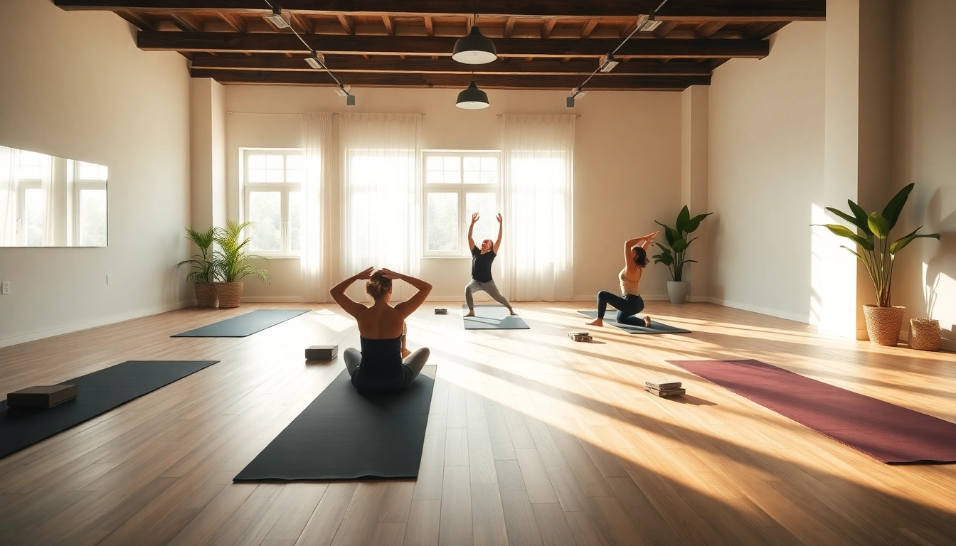 リラックスとウェルネスのためのホットヨガおすすめを紹介する魅力的な雰囲気のホットヨガスタジオ。