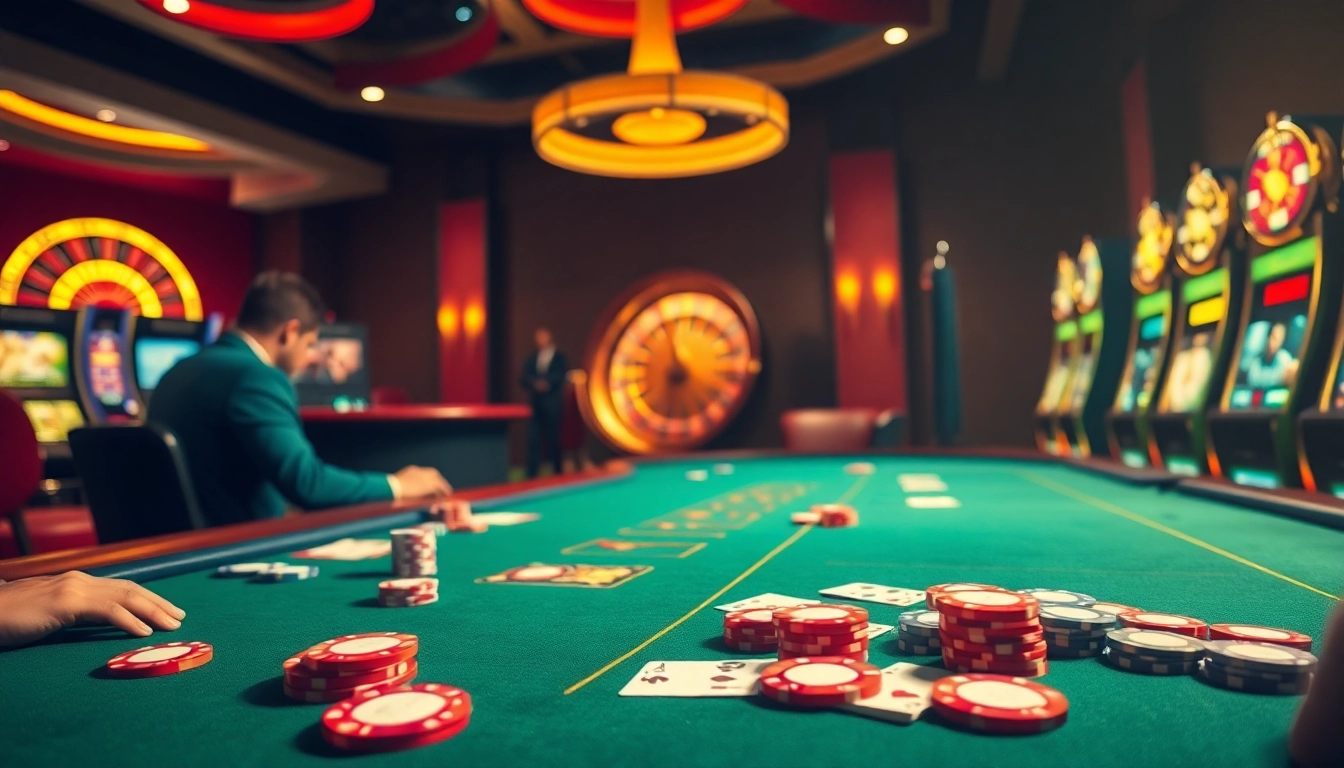 Participez à un gameplay palpitant au meilleur casino en ligne, avec des machines à sous vibrantes et une table de poker excitante.