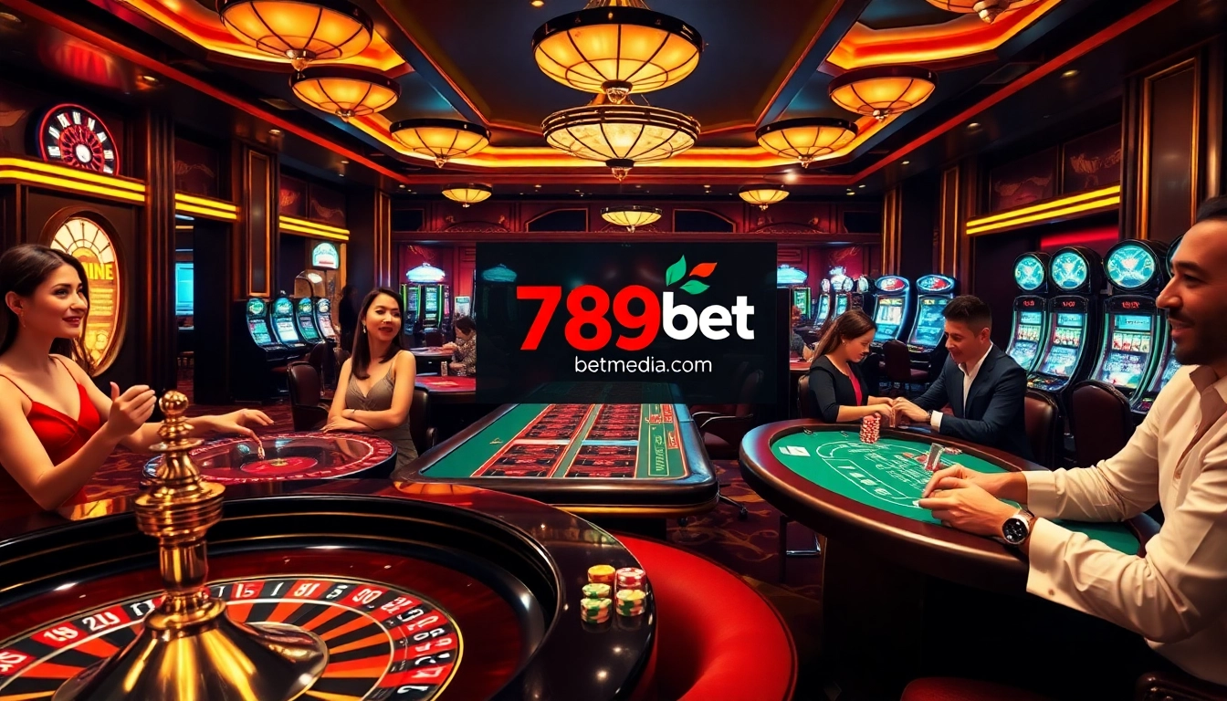 Experience the excitement of luxury gaming at 789betmedia.com with dynamic casino visuals and high-stakes action.