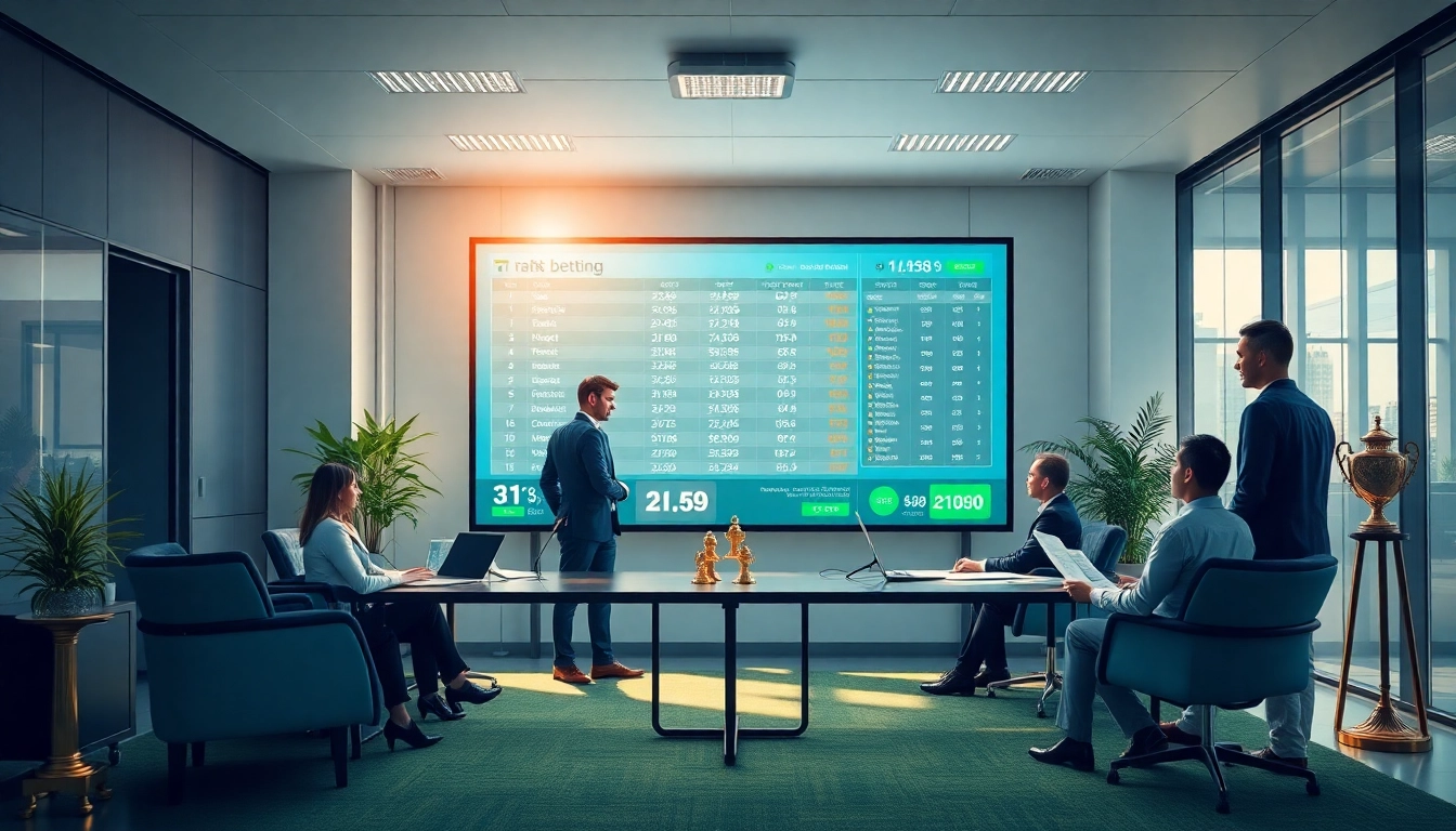 Sureman sports betting verification office showcasing professionals ensuring a secure gambling environment.