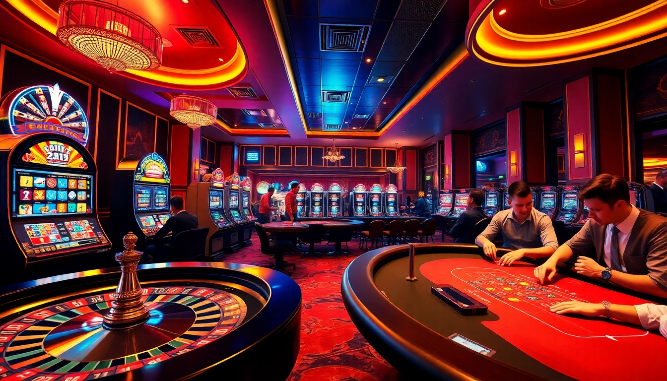 Découvrez l'excitation du meilleur casino en ligne avec des tables de jeu vibrantes et des joueurs captivants.