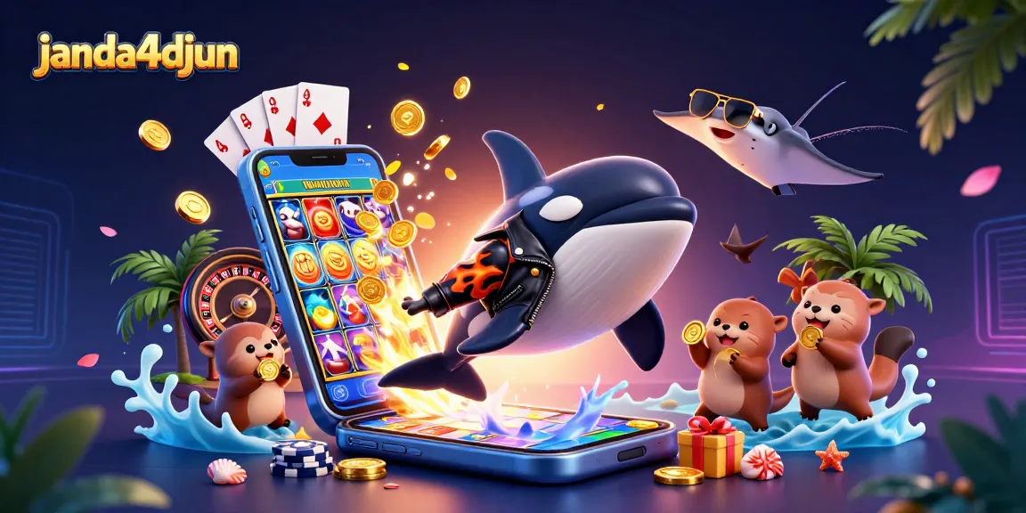 janda4djun melakukan taruhan dengan interaksi orca, stingray, dan berang-berang di dunia casino
