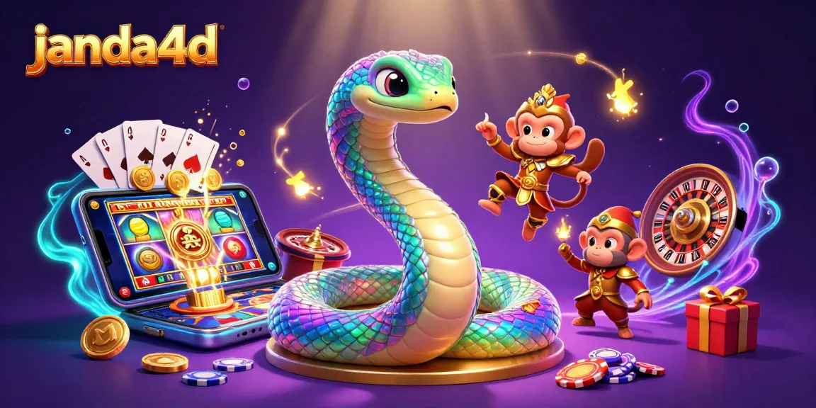 Rasakan keseruan bermain di janda4d dengan ilustrasi kasino digital yang memikat dan penuh warna.